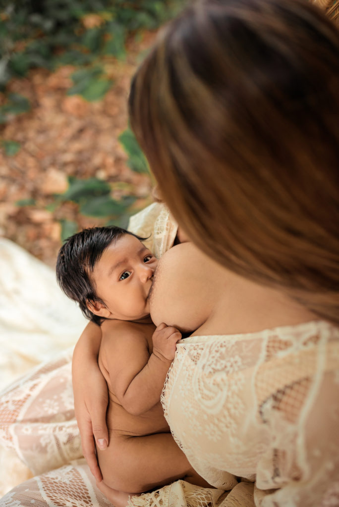 mommy and me photography, newborn photography, breastfeeding photographer temecula