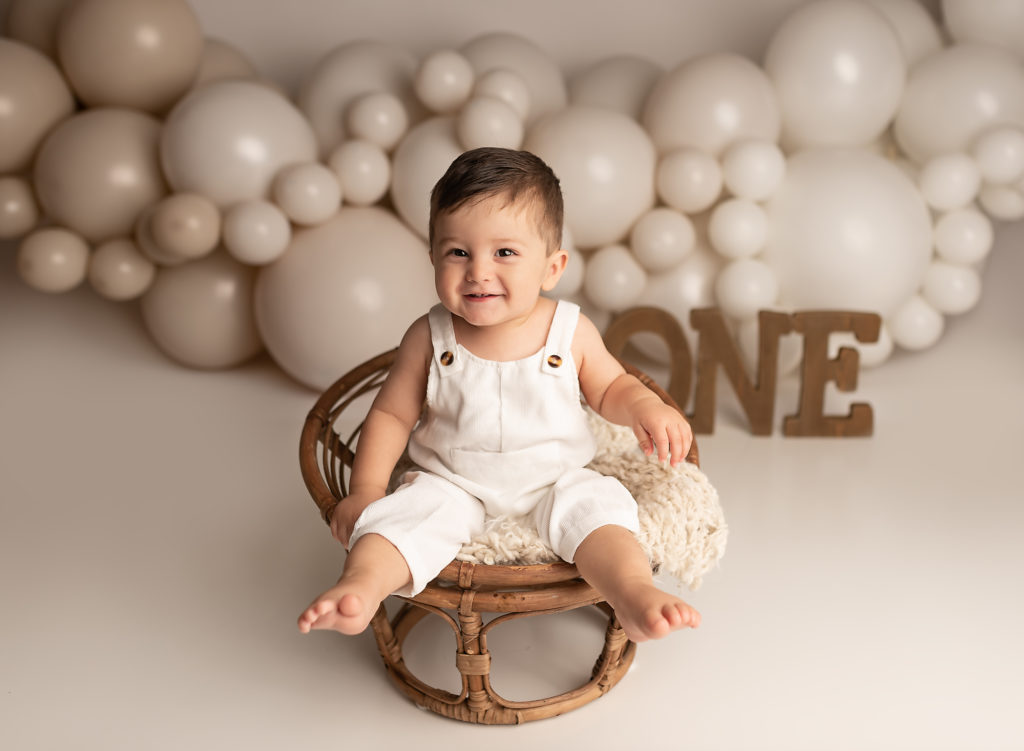 Murrieta Cake Smash Session Barry Blessed Photography